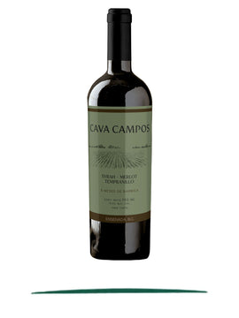 CAVA CAMPOS SYRAH-MERLOT-TEMPRANILLO 6 MESES 750 ML