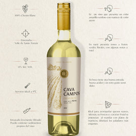 CAVA CAMPOS CHENIN BLANC 750 ML