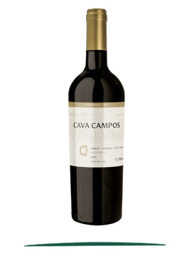 CAVA CAMPOS RESERVA MERLOT-NEBBIOLO-PETIT VERDOT 750ML