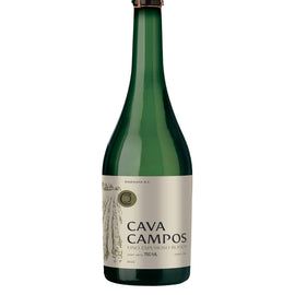 CAVA CAMPOS VINO ESPUMOSO BLANCO 750ML