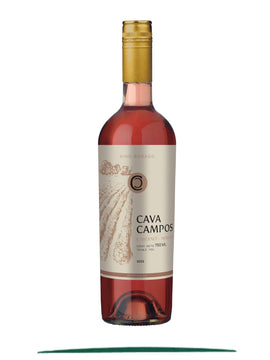 CAVA CAMPOS CABERNET-MERLOT ROSADO 750ML