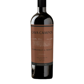 CAVA CAMPOS TEMPRANILLO & MERLOT AFRUTADO 750 ML