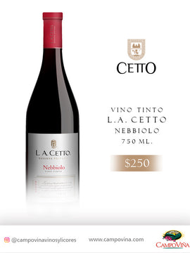 L.A. CETTO NEBBIOLO TINTO 750ML